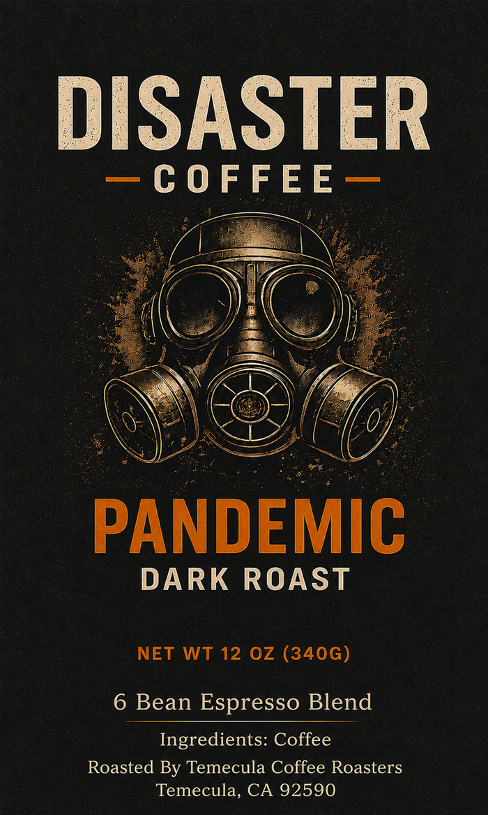 Pandemic 6 Bean Espresso Blend - Survival Coffee